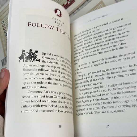 American girl books 6 in lot. Good condition. See pics for titles No stray marks - Picture 9 of 12